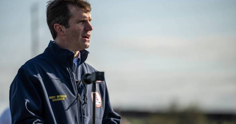 Kentucky governor Andy Beshear has vetoed the ‘worst anti-trans bill’ in America.