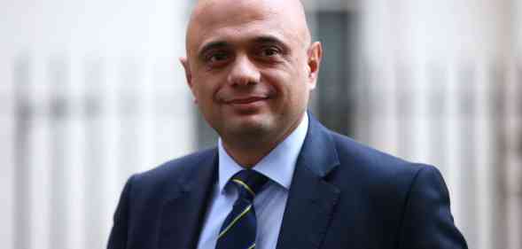 Health secretary Sajid Javid