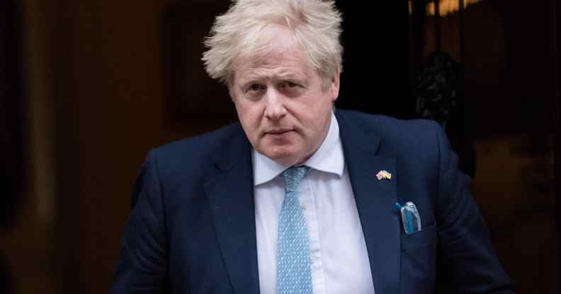 Boris Johnson leaves 10 Downing Street