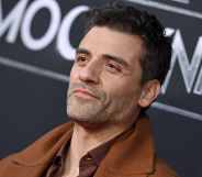Oscar Isaac on the red carpet