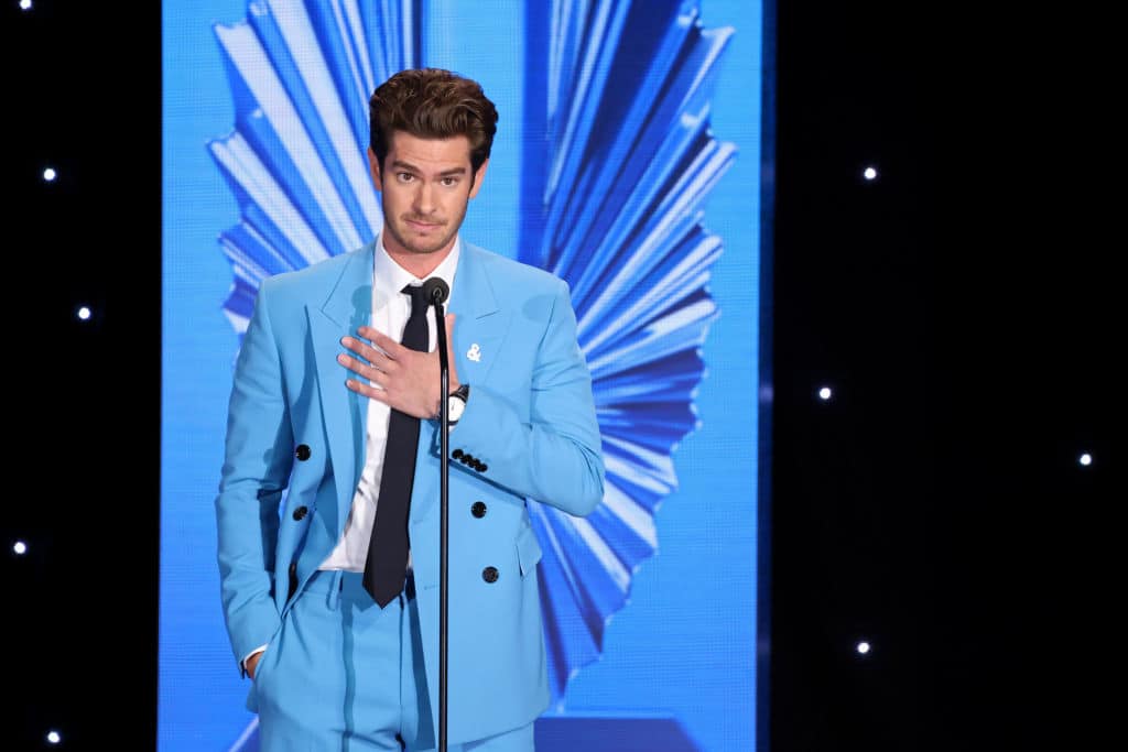 Andrew Garfield wore a trans flag pin to the GLAAD Awards and fans love it