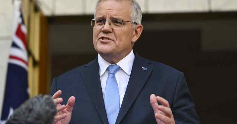 Australian PM Scott Morrison backs calls to ban trans women from sport ahead of election