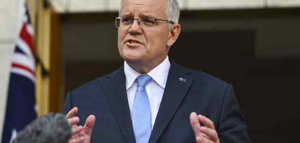 Australian PM Scott Morrison backs calls to ban trans women from sport ahead of election