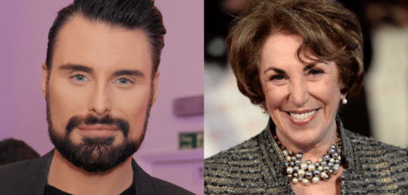 Rylan and Edwina Currie spat on Twitter over 'partygate'