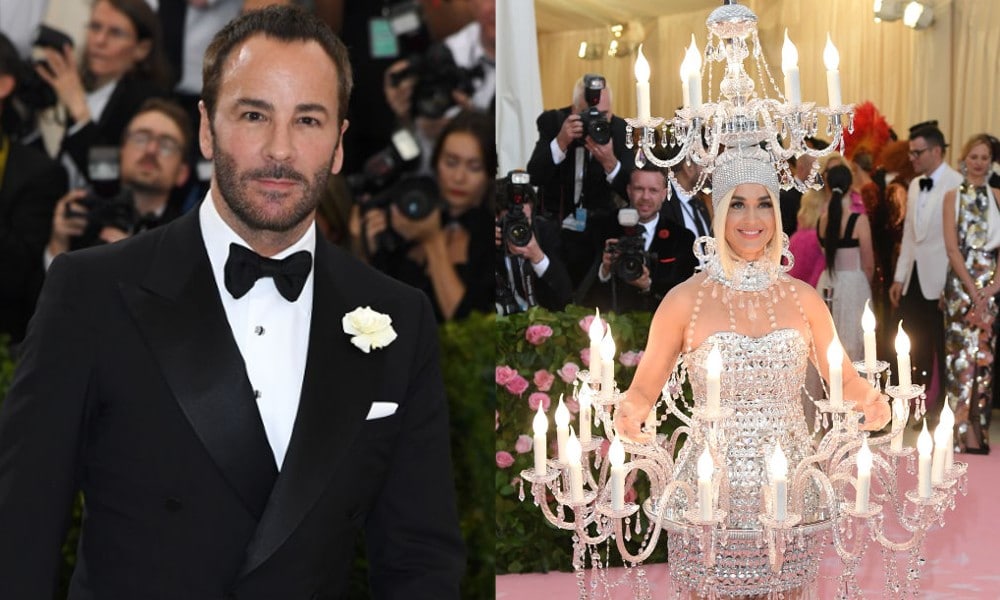 Tom Ford and Katy Perry at the Met Gala