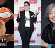 Lesbian Visibility Week icons Candace Parker, Lea DeLaria and Chantale Wong
