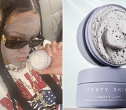 Rihanna has previewed the new Cookies N Clean face mask from Fenty Beauty.