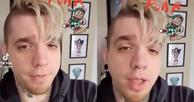 Tyler Wrynn, who said he received death threats after he was targeted by Libs of TikTok