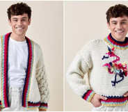 Fans of Tom Daley can get his knitting kit collections from John Lewis.