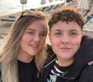 Tay Beales and her partner Freya Baldwinson