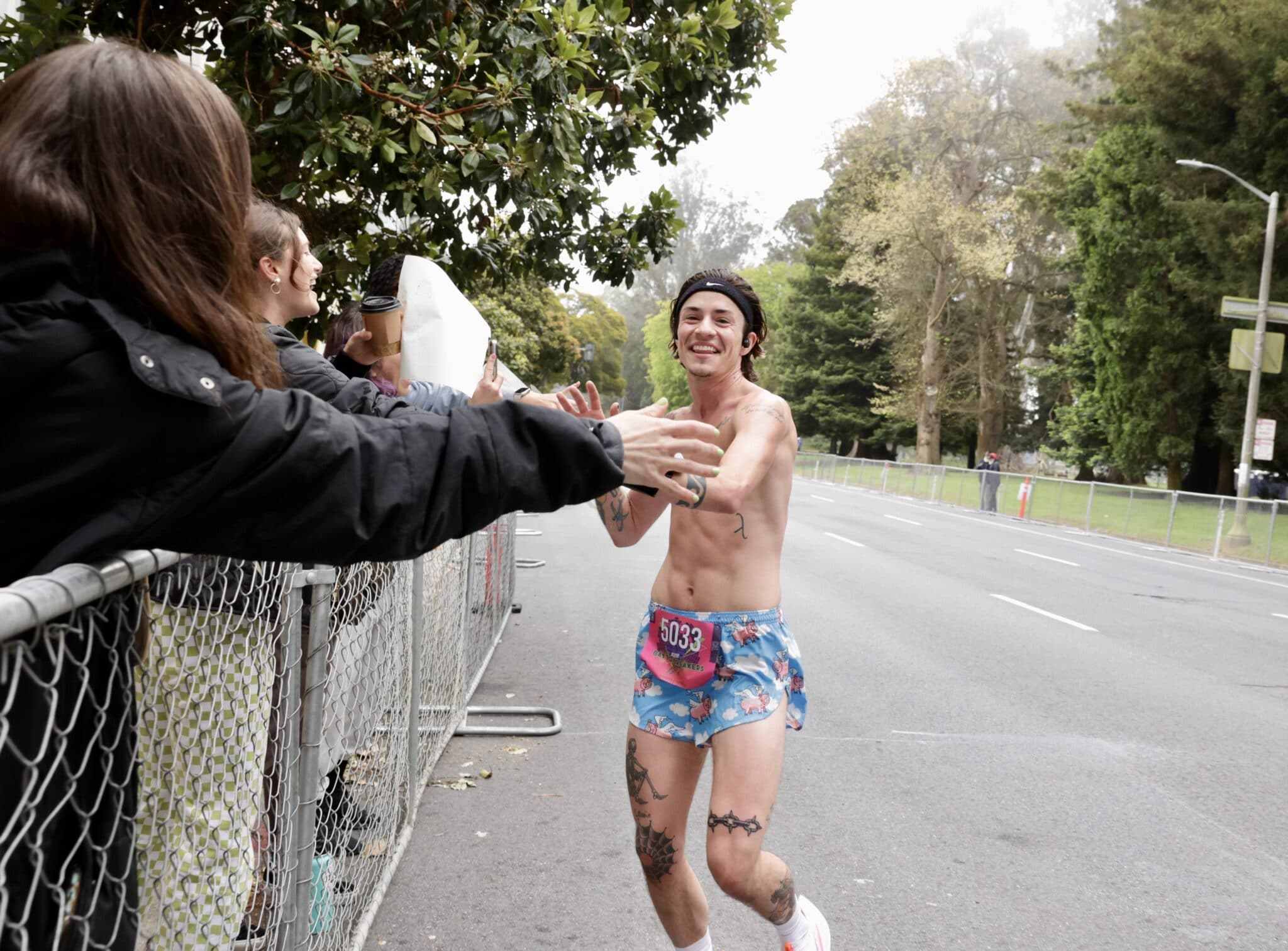 Meet non-binary runner Cal Calamia fighting for equality in athletics
