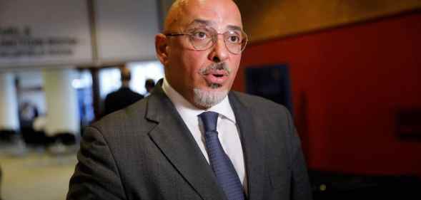 Conservative education secretary Nadhim Zahawi.