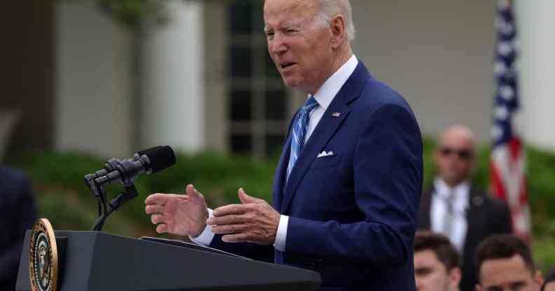 Biden warns LGBT kids could be next targets of "Maga crowd" Republicans