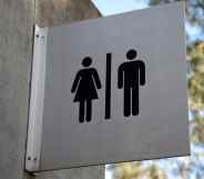 Male and female toilet signs