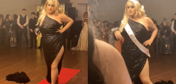 Highschooler wins title of prom king while in drag at Indiana high school
