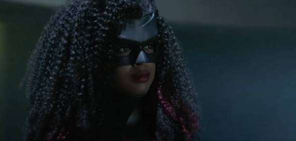 A still of the superhero Batwoman from the CW series of the same name