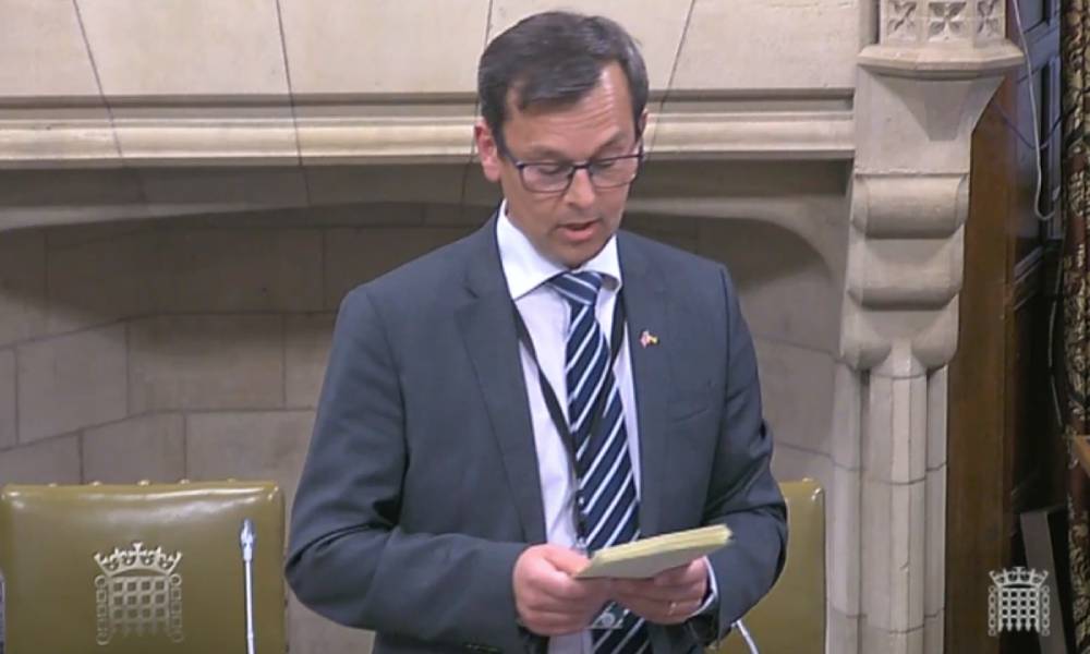 Tory MP Nick Fletcher accused of 'awful transphobia' in non-binary debate
