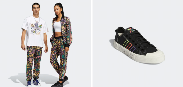 Adidas has released a colourful collection to mark Pride Month 2022.