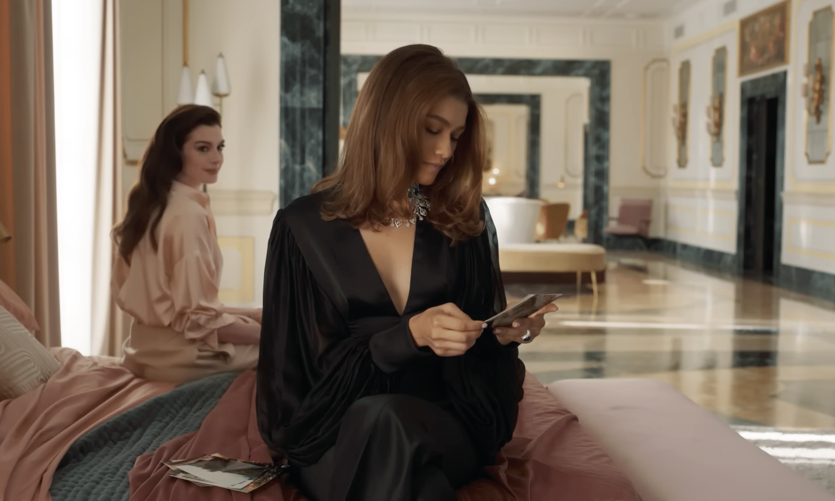 Anne hathaway and zendaya commercial