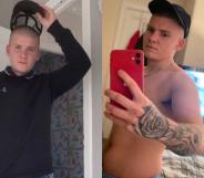 Side-by-side photo of Colby McLeod