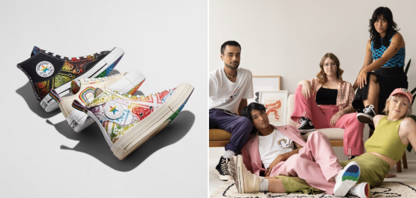 Converse has unveiled its Pride Month collection for 2022.