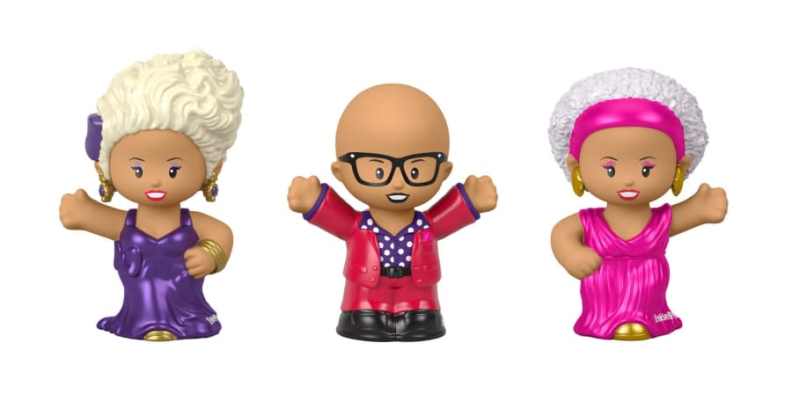 Mattel have released a set of RuPaul figurines celebrating the drag icon.