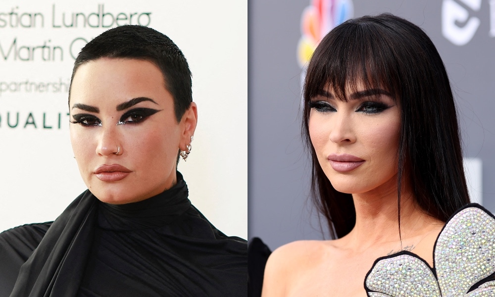 Hot Lesbian Orgy Demi Lovato - 8 LGBTQ+ role models who spoke about living with an eating disorder