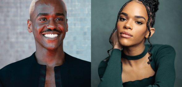 Ncuti Gatwa and Yasmin Finney