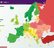 ILGA Europe's 2022 Rainbow Map and Index