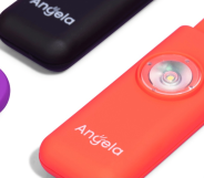 Angela is the personal safety alarm that easily attaches to your keys or bag.