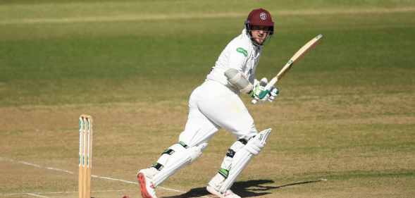 Steve Davies in full cricket gear