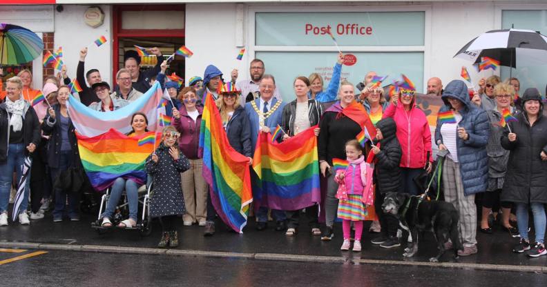 New Longton & Whitestake community at a Pride March