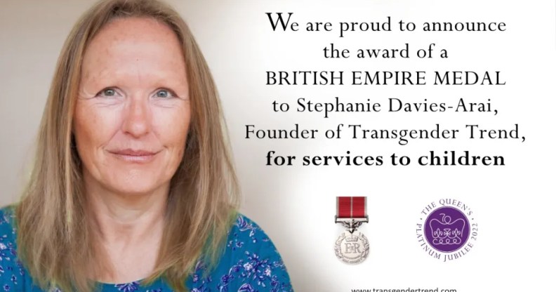Stephanie Davies-Arai of Transgender Trend.