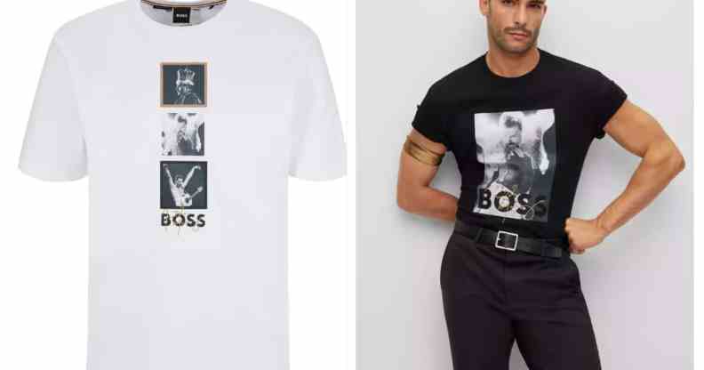 Hugo Boss has released a collection celebrating the legendary Freddie Mercury.