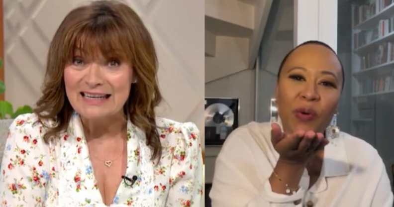 Emeli Sande and Lorraine Kelly issued Pride messages.