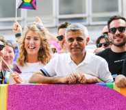 Sadiq Khan at Pride in London