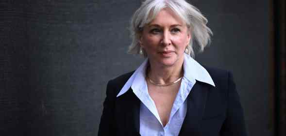 Culture secretary Nadine Dorries leaves 10 Downing Street