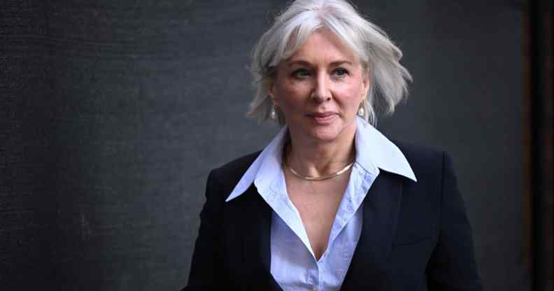 Culture secretary Nadine Dorries leaves 10 Downing Street