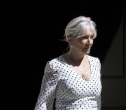 Nadine Dorries walks out of Downing Street