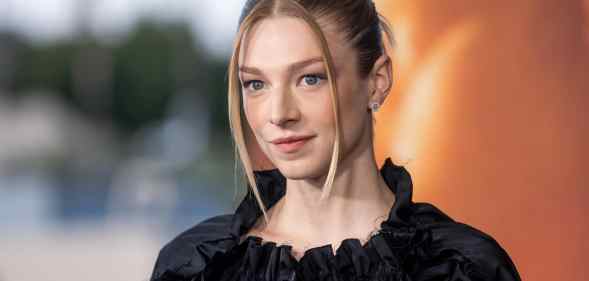 Hunter Schafer attends a red carpet event
