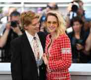 Kristen Stewart and he Crimes of the Future co-star Lea Seydoux at the Cannes film festival
