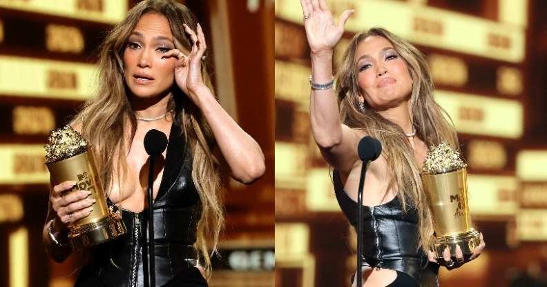 Jennifer Lopez thanks 'those who broke my heart' in emotional MTV Awards speech