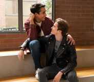 Michael Cimino as Victor and George Sear as Benji in Love, Victor.