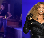 Queer club erupts as drag queen performs brand new Beyoncé song