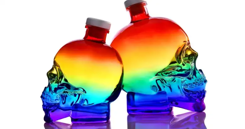 Crystal Head Vodka has released its limited edition rainbow skull bottle for Pride Month.