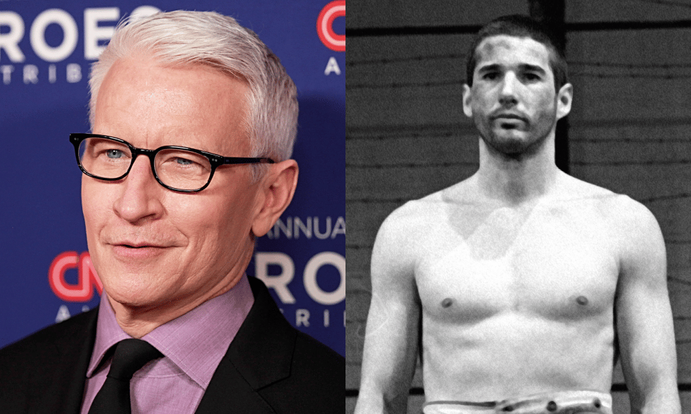 Anderson Cooper and a topless Richard Gere performing Bent in the 70s.