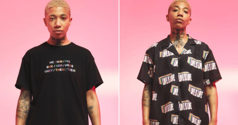 Boohoo has released its Pride collection featuring t-shirts, hoodies and more.