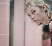 Hunter Schafer as Jules in Euphoria