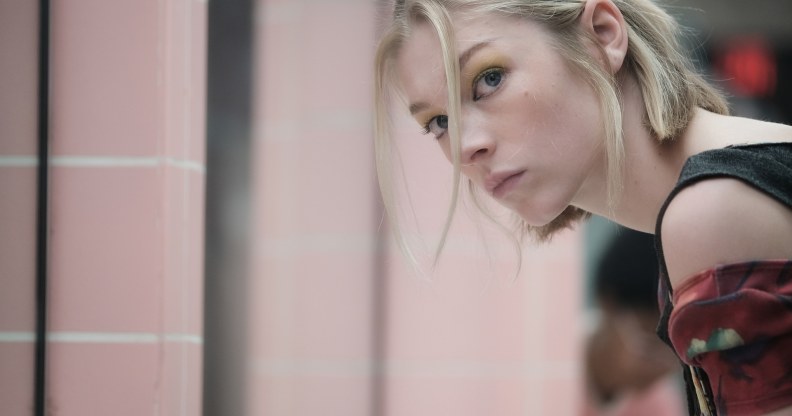 Hunter Schafer as Jules in Euphoria