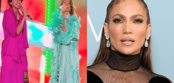 Jennifer Lopez and Emme.